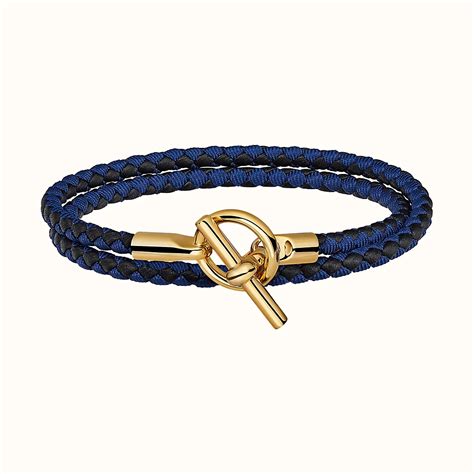 glenan double tour bracelet|hermes glenan braided bracelet.